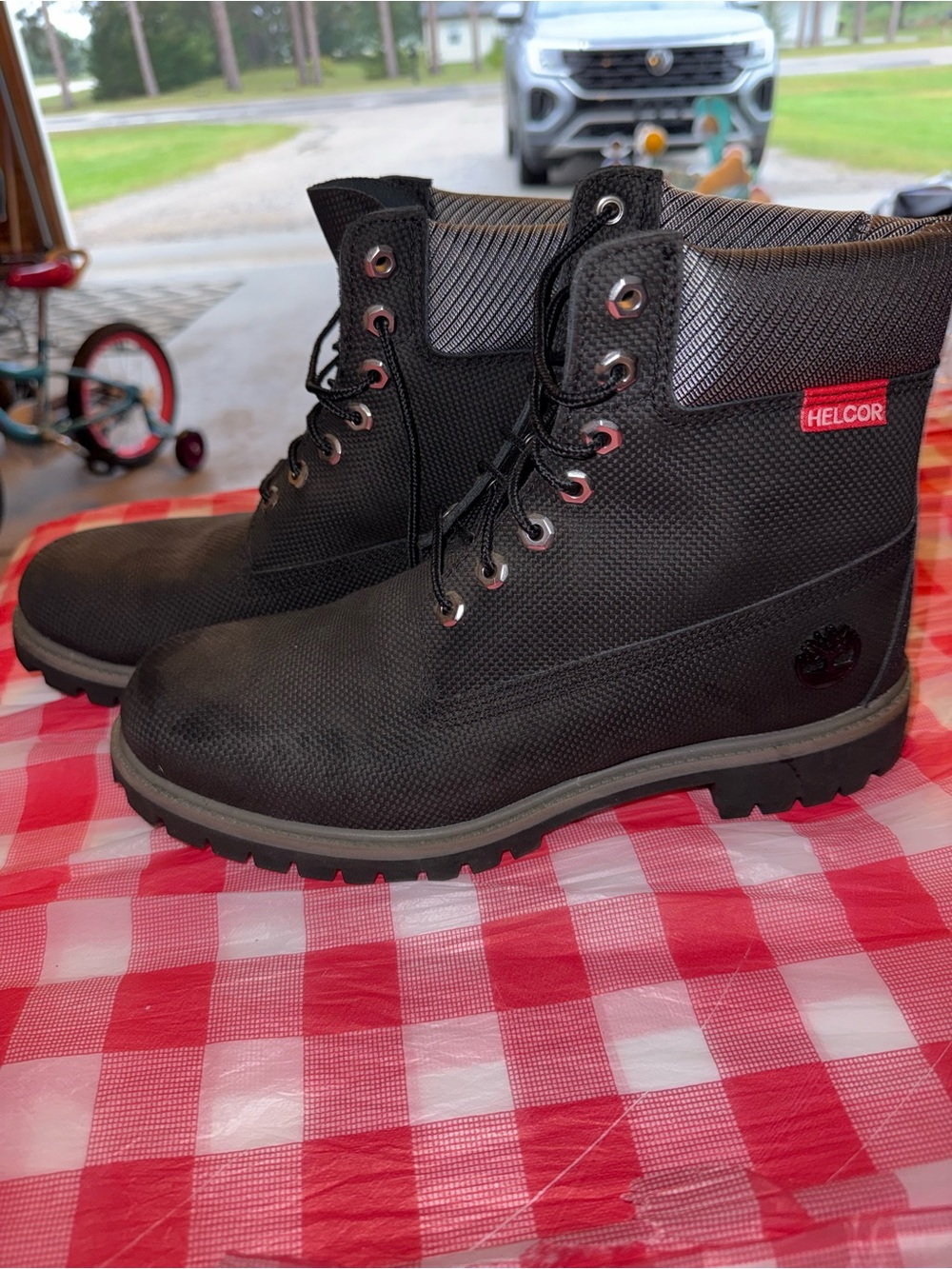 Timberland Men's Black Helcor 6 Premium Boots